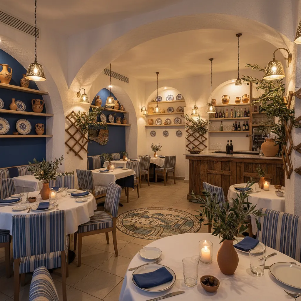 Interieur Olympia Restaurant